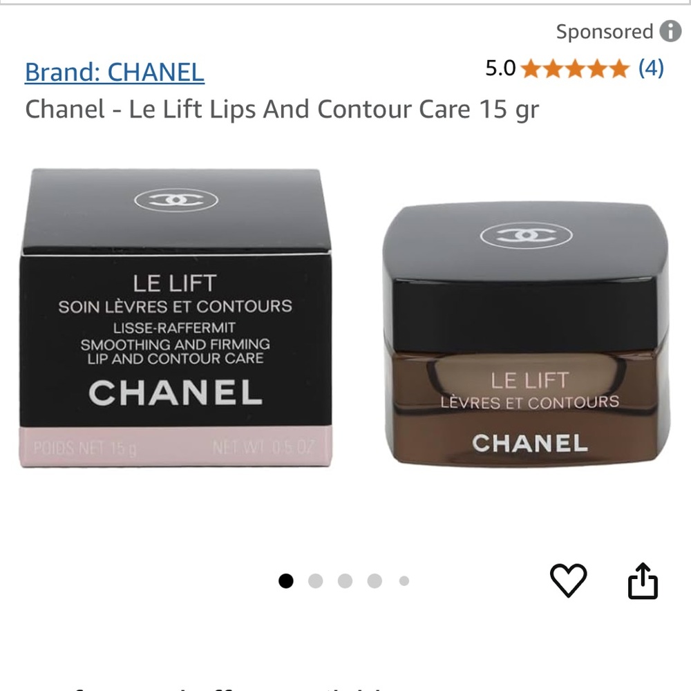 Chanel Le Lift lip and contour care